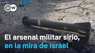 Israel ataca instalaciones militares en Siria [upl. by Nagap]