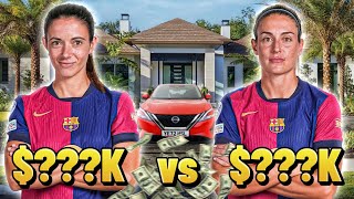 Alexia Putellas vs Aitana Bonmatí  ¿Quién gana más dinero [upl. by Yanat]