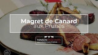 Magret de Canard aux Prunes  Recette [upl. by Les]