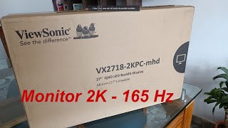 Mejor Monitor Gaming Precio Rendimiento  ViewSonic VX27182KPC [upl. by Nilknarf431]