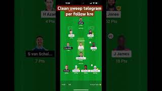 Njt vs cge dream11 team [upl. by Uzial]