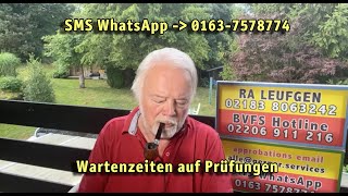 Wartezeiten auf Kenntnisprüfungen und Fachsprachprüfungen [upl. by Ocram]