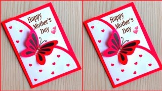 Mothers day card making very easy  Beautiful handmade mothers day card  DIY mothers day card [upl. by Mitchael]