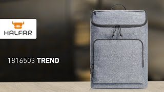 HALFAR® trägt  KühlRucksack TREND 1816503 [upl. by Tolman927]