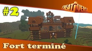 Creativerse ▣ New Épisode 2 ▣ Fort terminé  Ressources  Gameplay FR [upl. by Airres988]