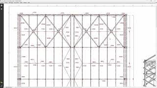 Plans EXE Autocad Structural Detailling 03 Vue 3D [upl. by Ramraj]