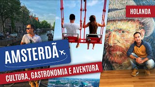 Tudo sobre AMSTERDÃ na Holanda [upl. by Nerty]