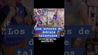 Los actores de doblaje talentosos 💩 escorpion dorado y Lalo Garza viral doblaje humor shorts [upl. by Eelaras702]