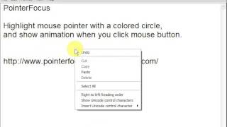 Highlight mouse pointer and show click animation [upl. by Arlette]