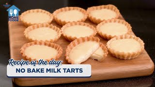 No Bake Milk Tarts  Home Foodie Cooking Show Madalicious [upl. by Swenson]