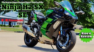 Kawasaki Ninja H2 SX SE  Supercharged Missile [upl. by Tumer]