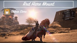 Final Fantasy XIV  Red Hare Mount [upl. by Babita60]