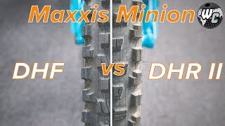 Maxxis Minion DHF vs DHR II One Of Them Is Clearly Better [upl. by Evetta889]