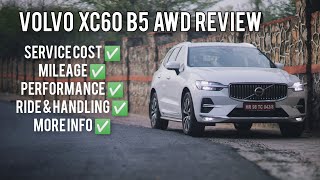 Volvo XC60 Review  Price Service Cost Mileage Performance Ride Handling amp more [upl. by Clio]