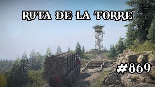 Ruta de la torre  SnowRunner T1 869 [upl. by Haile]