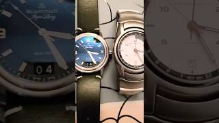 blancpain leman aqua lung grande date ultra slim and bmw f1 williams gmt eta 2893 [upl. by Aicatsal]