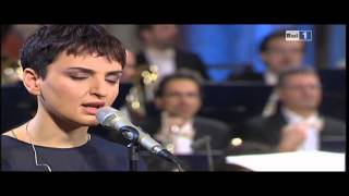 Arisa in Halleluja di Leonard Cohen Live con Orchestra [upl. by Ferriter]