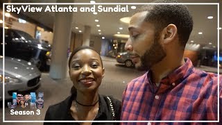 Atlanta SkyView and Sundial Atlanta Date Night 🌛 [upl. by Raynata671]