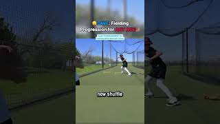 Baseball Fielding Drill Progression for ALL AGES 🤌🏽 [upl. by Adnwahsor318]