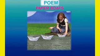 PAPER BOATS POEM [upl. by Leopoldine196]