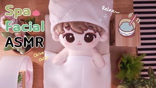 No Talking Spa Facial Massage Skincare ASMR  Layered Sounds [upl. by Nahsed]