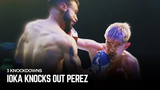 KNOCKOUT  Kazuto Ioka vs Josber Perez  Highlights [upl. by Aneekan]