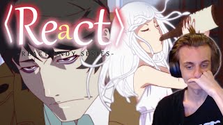 THE HANEKAWA DIFF  Koimonogatari 1x5 Hitagi End  React Andy [upl. by Abbotson]