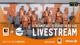 OrangeAcademy vs TSV Oberhaching Tropics [upl. by Airalednac]