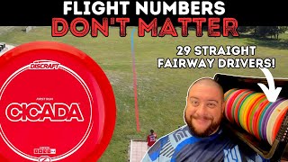 How Straight is the Discraft Cicada VS Other Straight Fairway Drivers [upl. by Delphine]