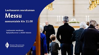 3112024 Lauttasaaren seurakunnan messu [upl. by Siusan]