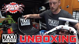 Unboxing Razor crazy cart vs TAXI GARAGE upgraded crazy cart [upl. by Adyl]