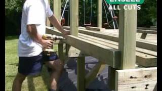 How to Build a Deck Part 05 Subframe Cont How to Build a Timber Garden Deck with QDeck Products [upl. by Gombosi53]