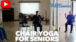 Chair Yoga for Older Adults or Seniors [upl. by Ayotel966]