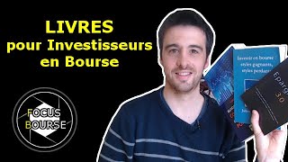 Mes CONSEILS de LIVRES sur linvestissement boursier [upl. by Katey]