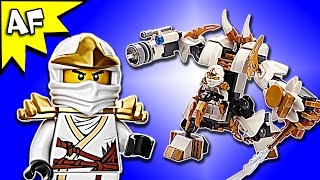 Custom Lego Ninjago Zanes ICE MECH MOC Speed Build [upl. by Ro332]