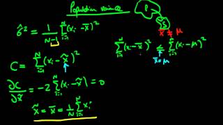 Estimating the population variance from a sample  part two [upl. by Morse547]