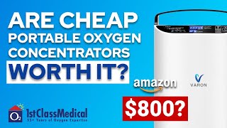 Are CHEAP Portable Oxygen Concentrators Worth it [upl. by Lepp913]