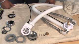 How to fit Bristan combined overflow and bath filler [upl. by Hajan295]