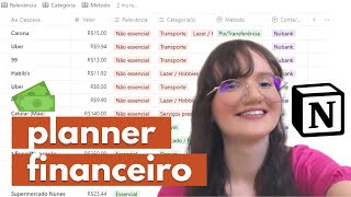 Como organizar as finanças no Notion  TUTORIAL  TEMPLATE [upl. by Tatianna661]