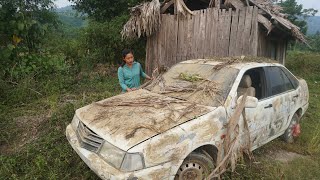 Find and buy restore an old car and a long abandoned house  Female mechanic [upl. by Avron162]