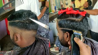 LOW FADE HAIRCUT Karen Ka best tarika step by step tutorial video [upl. by Annibo]