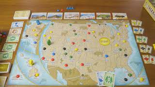 Trekking the National Parks A Close Look at This Board Game [upl. by Nojram616]