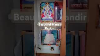 Beautiful Mandir Design wooden designyoutubeshorts [upl. by Ru271]