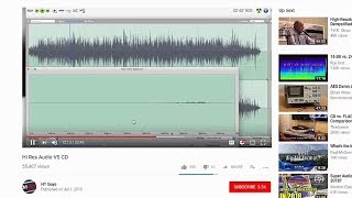 Hiresolution audio VS CDFlac [upl. by Haim]