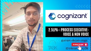 Cognizant Process Executive Voice amp Non voiceworkfromofficejobs freshersjobs [upl. by Weingartner]