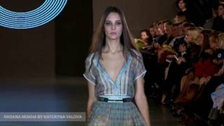 OKSANA MUKHA by Kateryna Yalova на Lviv Fashion Week SS 2017 [upl. by Yssac]