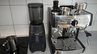 Graef Pivalla im Test Siebträger KaffeePads und Kapseln in einer Espressomaschine [upl. by Jackquelin]