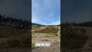 Uttran paragliding paragliding paraglidingvideos action [upl. by Yenolem376]