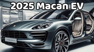 Finally New 2025 Porsche Macan EV Launched More Stylish and Range [upl. by Kristof]