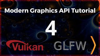 Vulkan C and GLFW tutorial for beginners 4 [upl. by Jayson613]